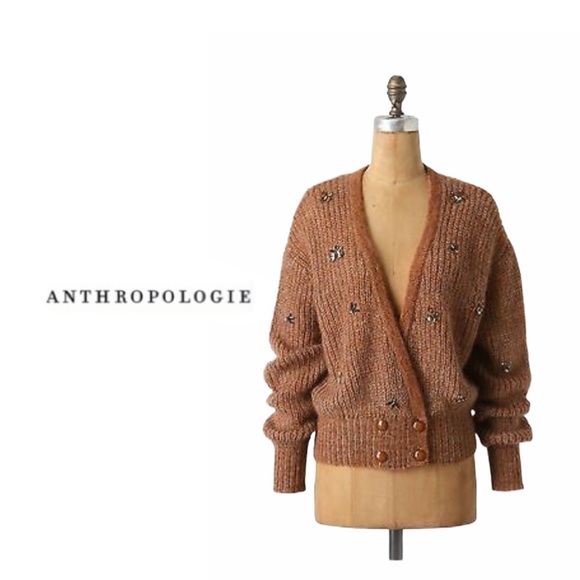 Charlie Robin Jeweled Nymphs Cardigan 